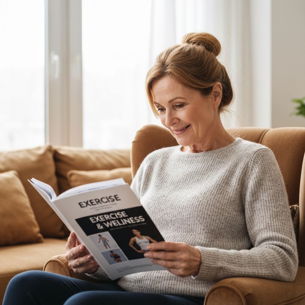 Educational materials about senior fitness